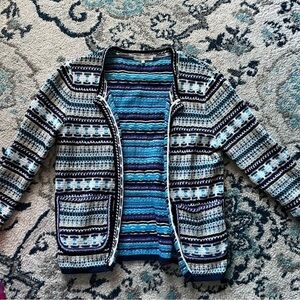 Minnie rose knit cardigan